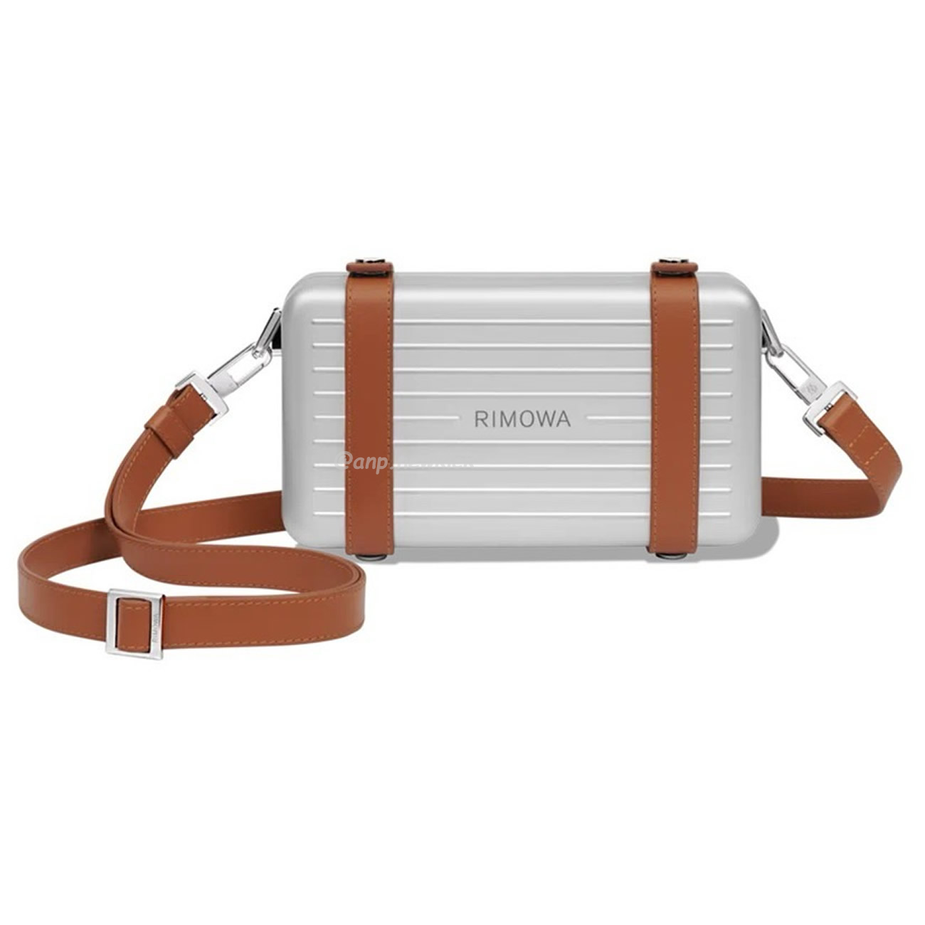 Rimowa Aluminium Silver Cross Body Bag (1) - newkick.cc